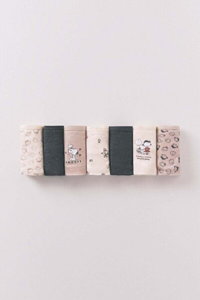 Women'secret Pack of 7 classic multicoloured Snoopy panties