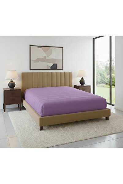 Semay Tekstil Elastic Fitted Bed Sheet Combed Cotton Jacquard Patterned