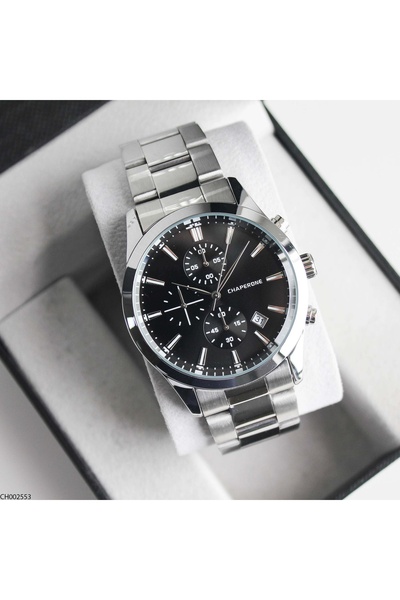 Chaperone CH002553 Çelik Kordonlu Erkek Kol Saati