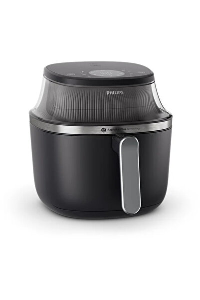 Philips Hot Air Fryer NA331/00, RapidAir Plus, 6.2 L, 1700 W, 12 presets, Black