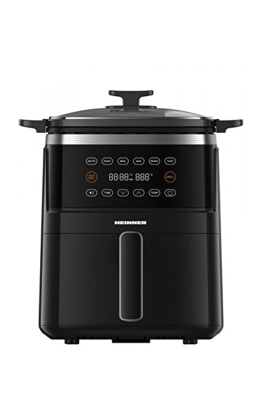 Heinner Fry&Grill HAFG-B5BK2600 hot air fryer, 2600W, 5L capacity, 6 preset programs, pa