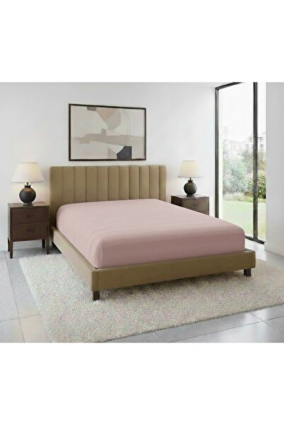 Semay Tekstil Elastic Fitted Bed Sheet Combed Cotton Jacquard Patterned