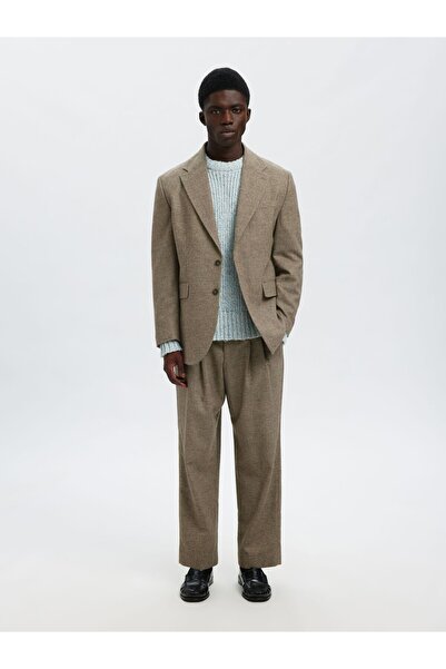 SELECTED Anzughose Wollmix