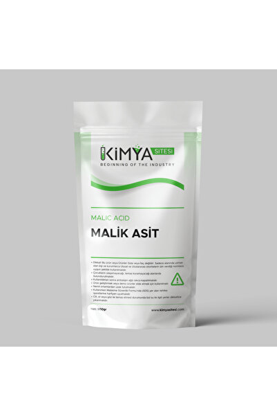 kimyasitesi Malik Asit (Malic Acid) 500 gr