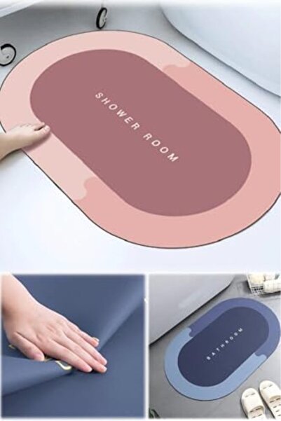 STOREMAX Büyük Boy Su Emici 55x35 Cm Ayak Kaıydırmaz Ev Dış Kapı Girş Banyo L...