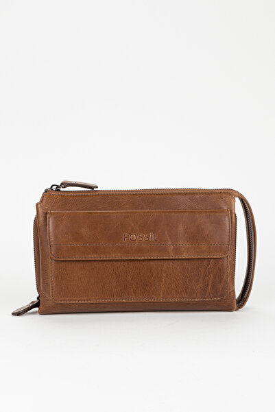 Fossil %100 Hakiki Deri Özel Tasarım El Çantası Portföy Traş Çantası