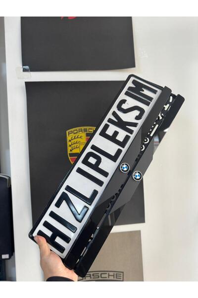 Hızlıpleksim BMW LOGO MAT OTO PLAKALIK