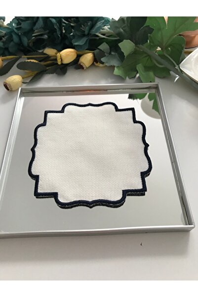 YD TASARIM İŞLEMELİK SUNUM PEÇETESİ 6'LI