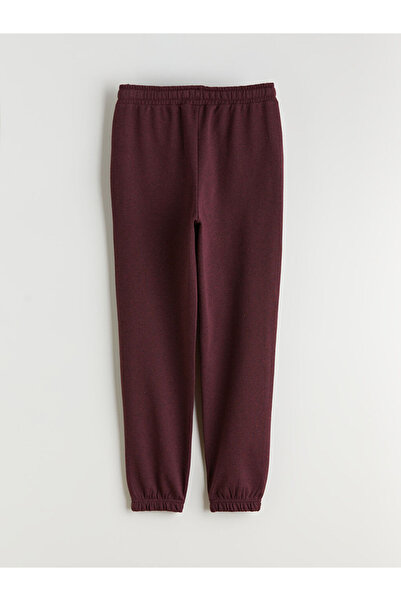 LC Waikiki Kids Plum Boys' Sweatpants with Elastic Waist