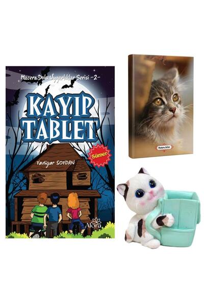 Halk Kitabevi تابلت مفقود - دفتر تخطيط القطط الصغيرة وحامل أقلام على شكل قطة ...