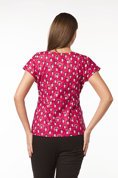 Femina Medical Doll Joy Printed medical blouse for women