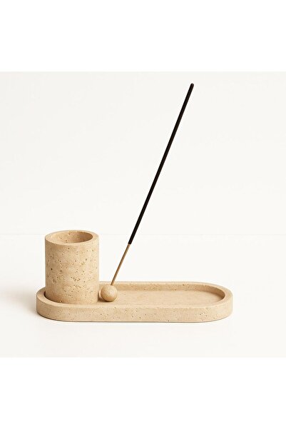 Modestmar Traverten tütsülük - dekoratif set