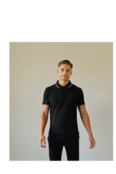 OneDay Luxury Men's 100% Polo T-Shirt with Distinctive Pattern - Classic Short Sleeve
