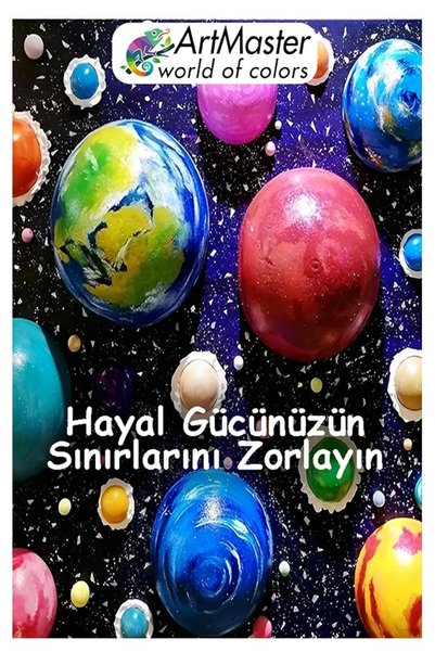 Artmaster 20 قطعة من كرات الفوم الستايروفوم المستديرة للتجارب العلمية، مناسبة لنموذج النظام الشمسي