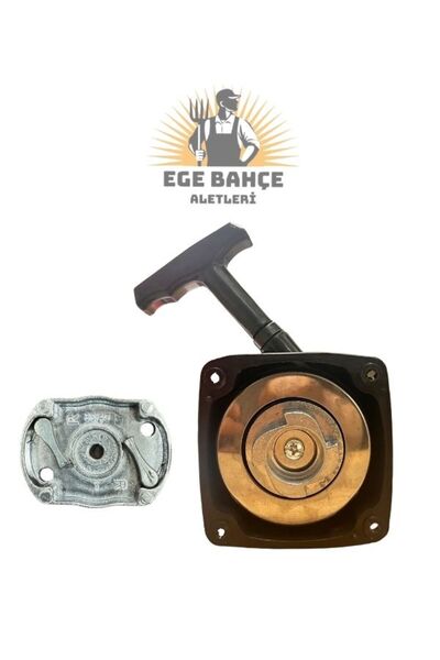 egebahcealetleri MOTORLU TIRPAN STARTER İP ÇEKME METAL TİP EASY KOLAY ÇALIŞTI...