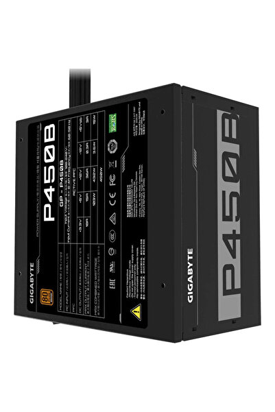 Gigabyte PSU P450B, 450W, ATX form factor, 80 Plus Bronze