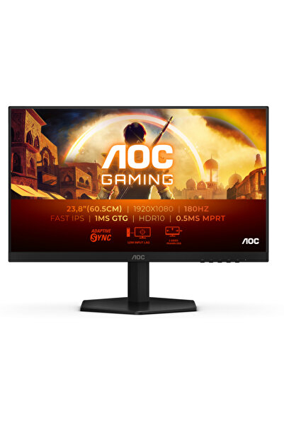 Aoc Monitor LED Gaming 24G42E 23.8 inch FHD IPS 0.5 ms 180 Hz HDR