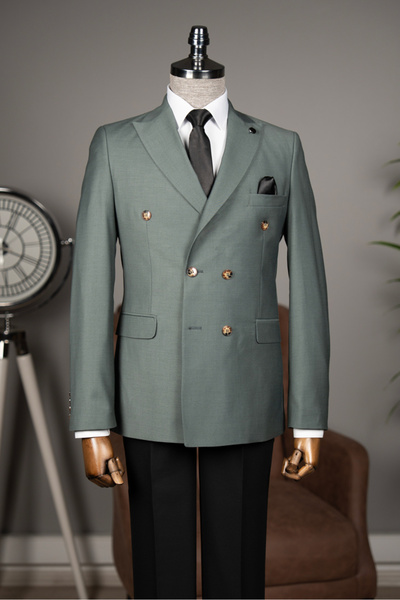 Terziayhan Jachetă Tailor Ayhan cu două rânduri de nasturi