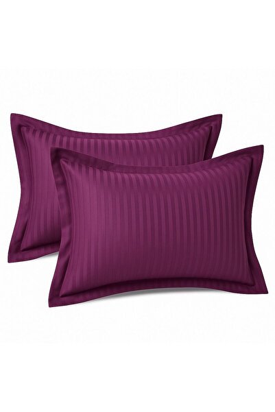 ZEGPAR Husa de perna din satin de bumbac 2 buc. cusaturi sportive violet