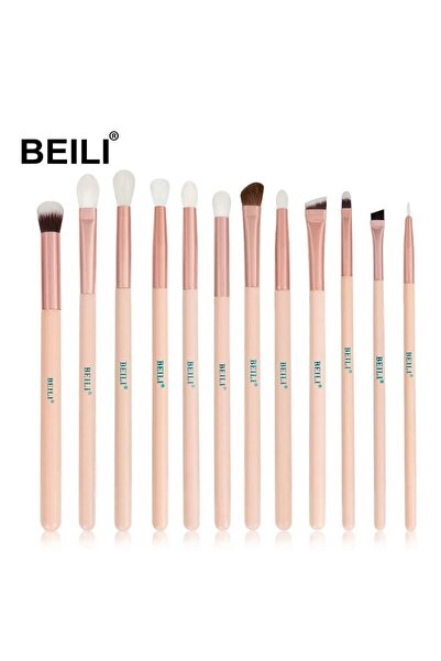 BEILI Set de 12 pensule de machiaj crem
