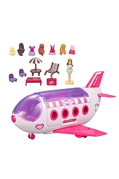 TOY GARDEN Fashion Travel Plane Playset – My First Travel Adventure Toy