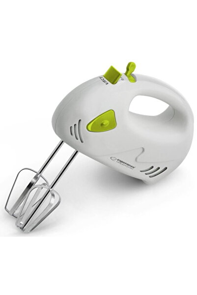 ESPERANZA Hand mixer, Esperanza, EKM007G, 125W, 7 speeds, White/Green
