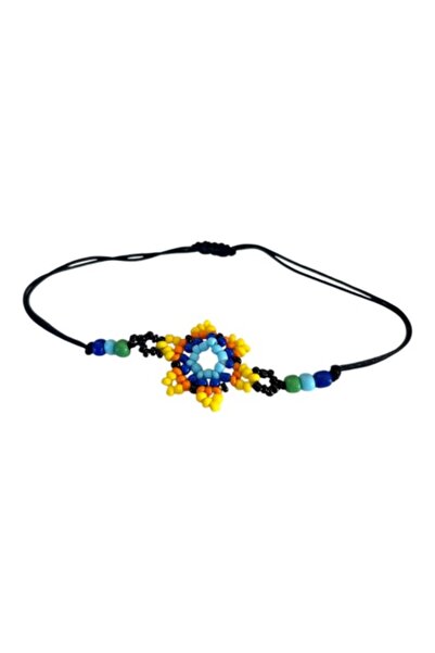 Ceramica Martinescu Brățară tradițională reglabilă cu mărgele