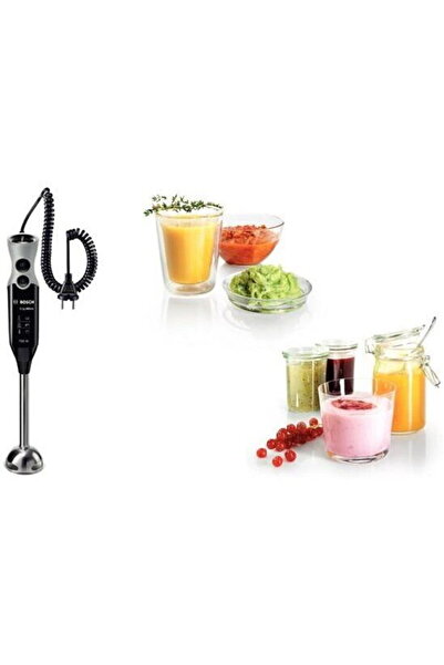 Bosch Hand mixer set, Bosch, MSM67170, 12 speed settings, Turbo level, 750 W, Black/Grey