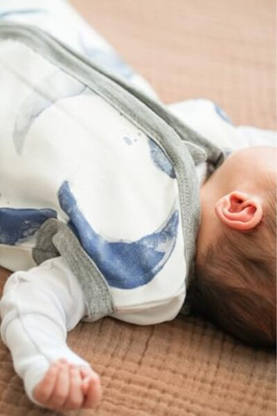 Yıldızan lvn Bebek Giyilebilir Battaniye -%100 Pamuk İnce Yazlık Kundak - Erk...