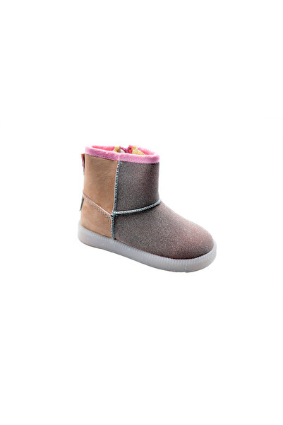Arzen Thermo Sole Nubuck Lighted Girls' Winter Boots