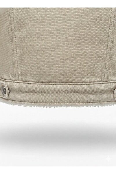 WKM Men's Classic Cut Shearling Jean Jacket