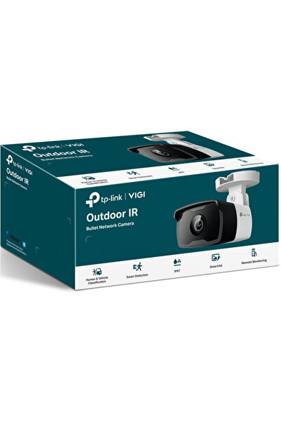 TP-LINK VIGI 4MP Outdoor Bullet Network Camera,VIGI C340i(4mm)