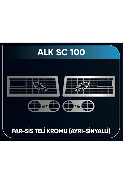 ALKOTEK SCANIA FAR TELİ SİS TELİ NİKELAJI AYRI AYRI SİNYALLİ