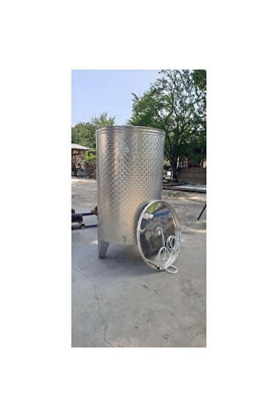 OEM Stainless Steel Food-Grade Tank with Pneumatic Floating Lid, 1,000 L