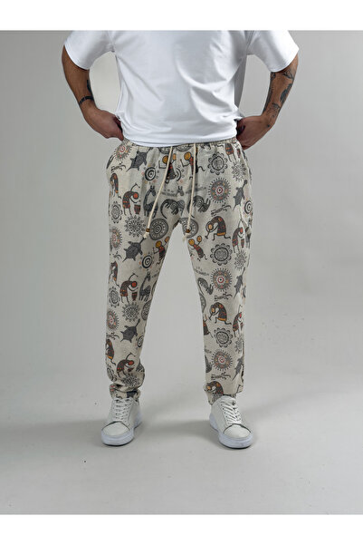 COCOPELLI Patterned Baguette Pants Coc2584