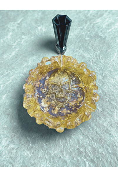 NYUZA منفضة سجائر على شكل جمجمة