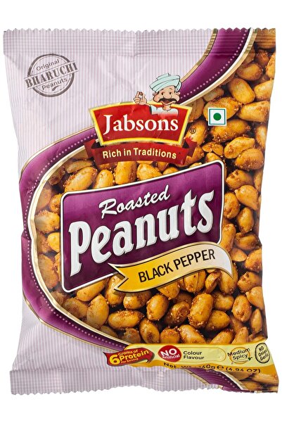 Jabsons فول سوداني بالفلفل الأسود 150 جرام