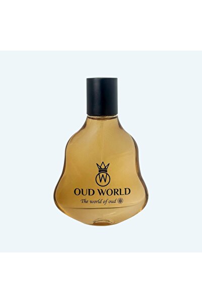 OUD WORLD Amber Yellow EDP Unisex – Luxury Niche Fruity Floral Woody Fragrance – 50ml