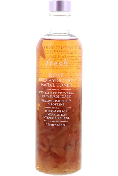 Fresh تونر الوجه المرطب بعمق بالورد 8.4 أونصة / 250 مل