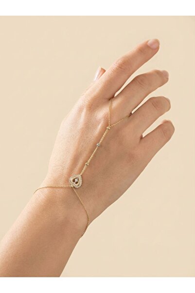 kuyumcu nurettin 2,50 gr (GRAM) 3 Renkli Dorika Tek Taş Kalp Desenli Şahmeran...