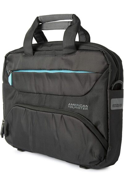 American Tourister Amber Laptop Briefcase - Fits 15.6" - Blue