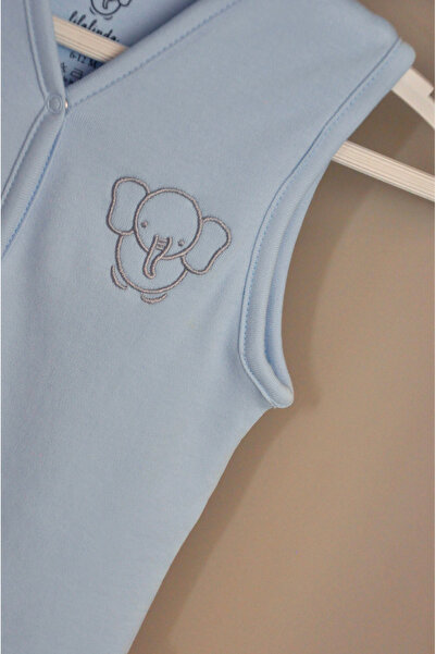 Lilalinda Baby/Child 2-Piece Vest 100% Cotton with Embroidery Detail