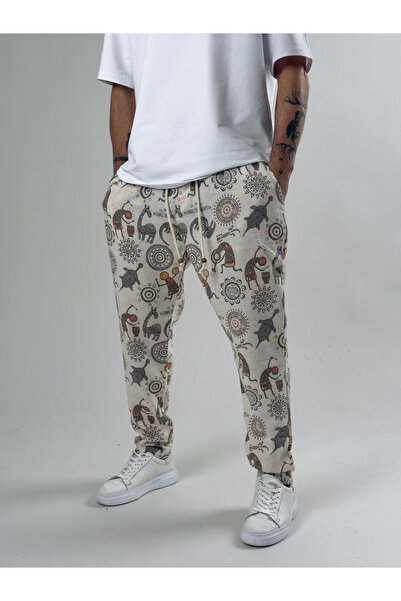 COCOPELLI Patterned Baguette Pants Coc2584