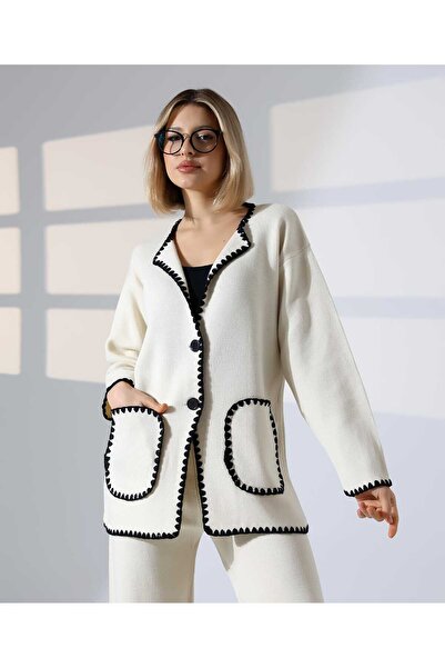 Cemre Life New Deux Women's Fisto Detailed Knitwear Set