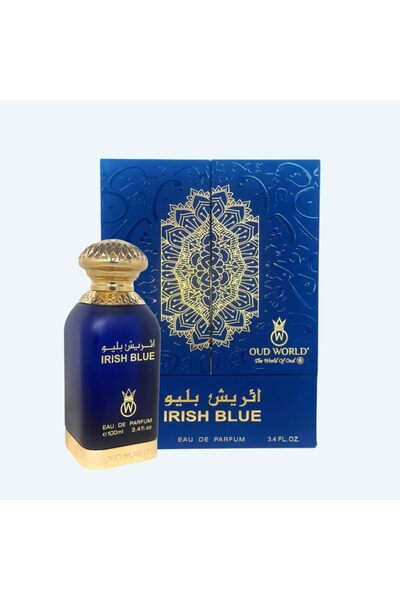 OUD WORLD Irish Blue EDP – Fresh Spicy, Citrusy, Woody (Lavender, Amber)