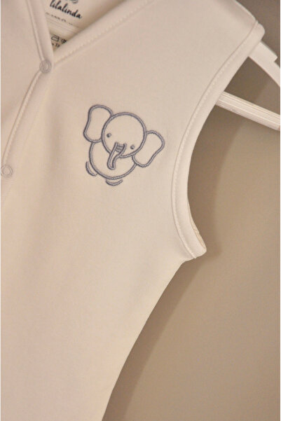 Lilalinda Baby/Child 2-Piece Vest 100% Cotton with Embroidery Detail