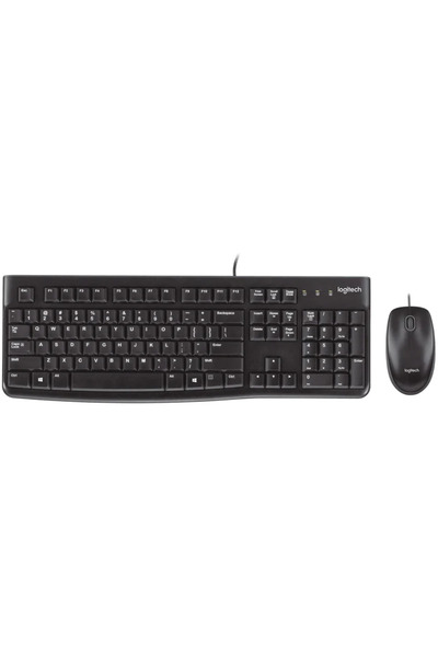 logitech MK120 keyboard and mouse kit, Black