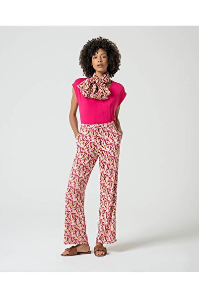 Surkana Tricou fără mâneci cu decolteu în V - Fuchsia - L