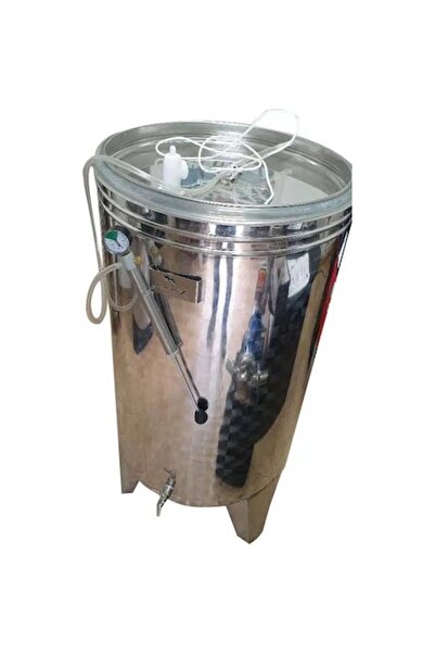 OEM Food-grade stainless steel barrel with pneumatic floating lid for winemaking - 600 L