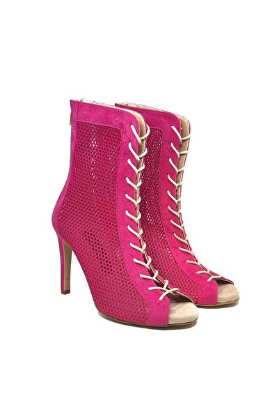 ESMERALDA'S LEGGINGS FUŞYA FİLE HIGH HEELS DANS AYAKKABISI